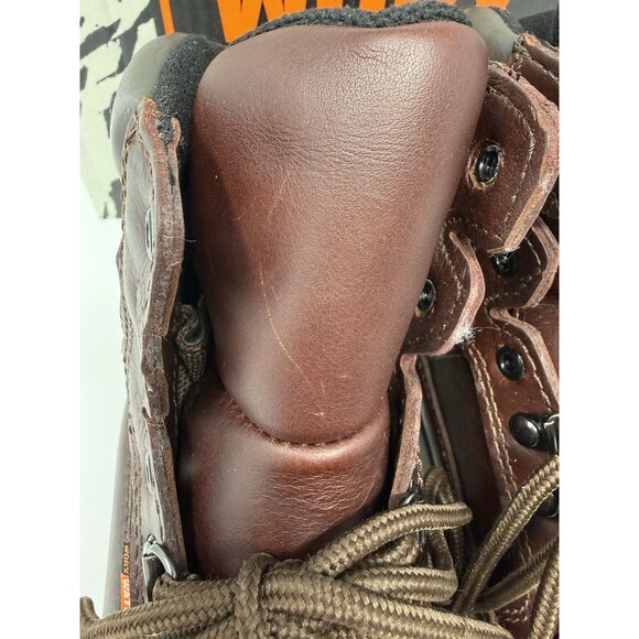 WORX Red Wing 5632-1 Steel Toe Waterproof Work Boots Brown 8.5M NIB main image 3